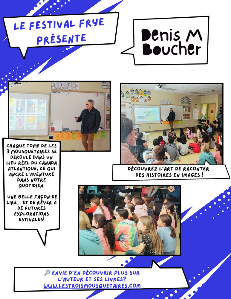 Une visite inspirante de Denis M. Boucher à l’école Sainte-Bernadette